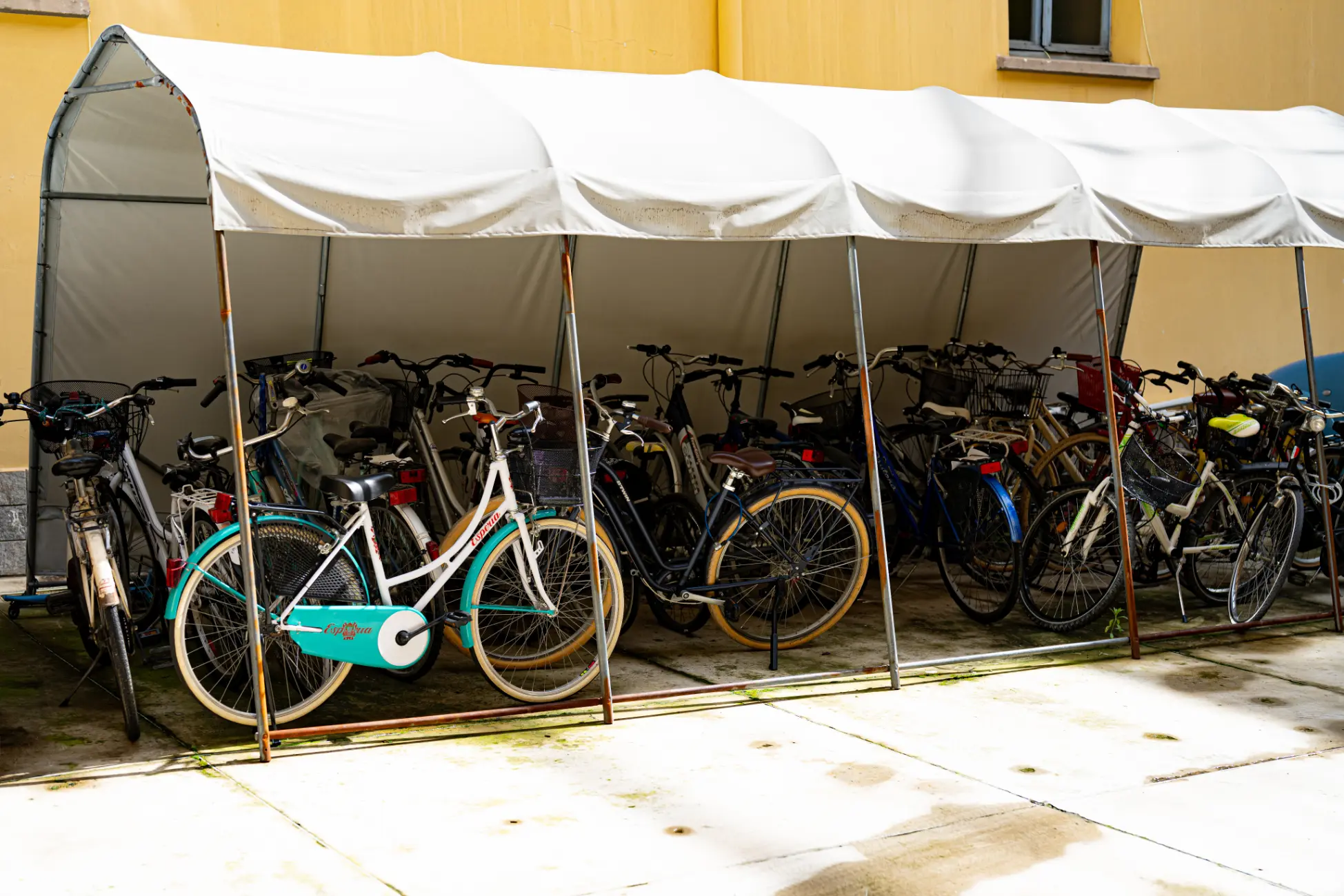 Il parcheggio bici